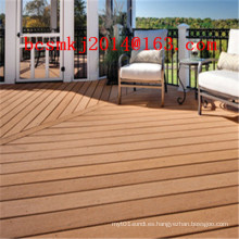 El tablero de decking más nuevo occidental de la moda WPC para la piscina